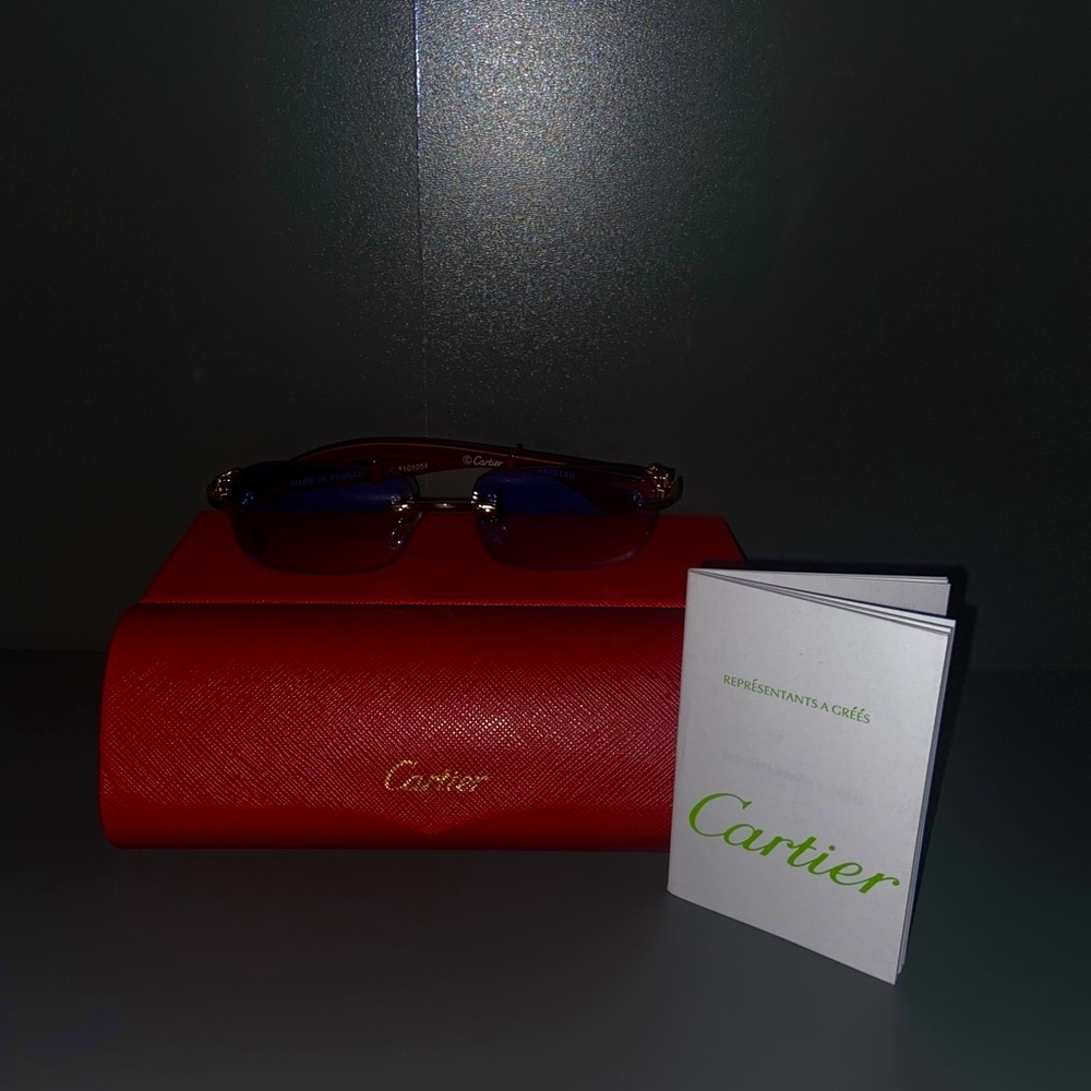 Men’s Blue Cartier Frames Unisex